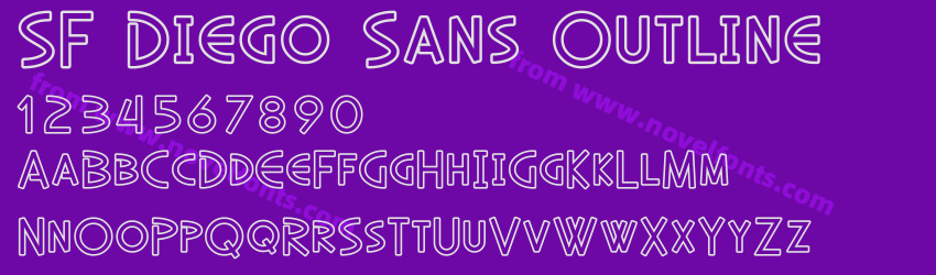 SF Diego Sans OutlinePreview