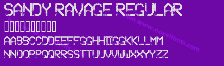 Sandy Ravage RegularPreview