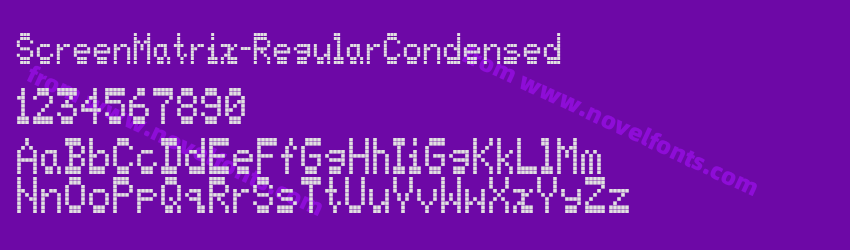 ScreenMatrix-RegularCondensedPreview