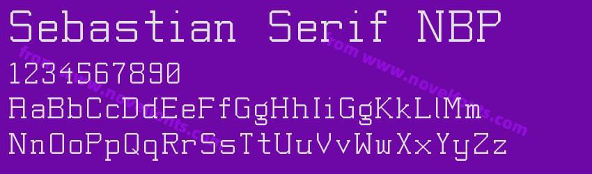 Sebastian Serif NBPPreview