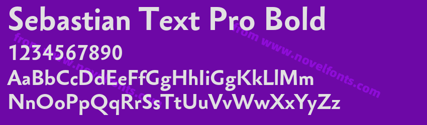 Sebastian Text Pro BoldPreview