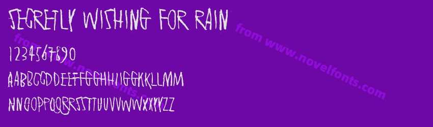 Secretly wishing for rainPreview