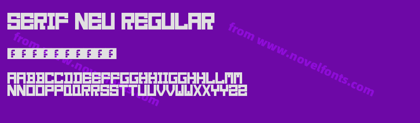 Serif Neu RegularPreview