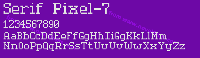 Serif Pixel-7Preview