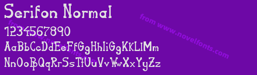 Serifon NormalPreview