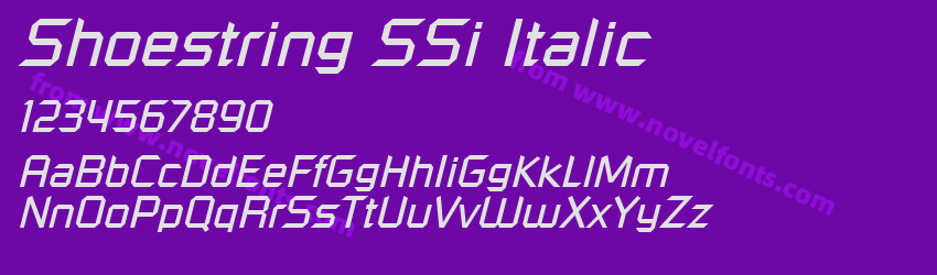 Shoestring SSi ItalicPreview