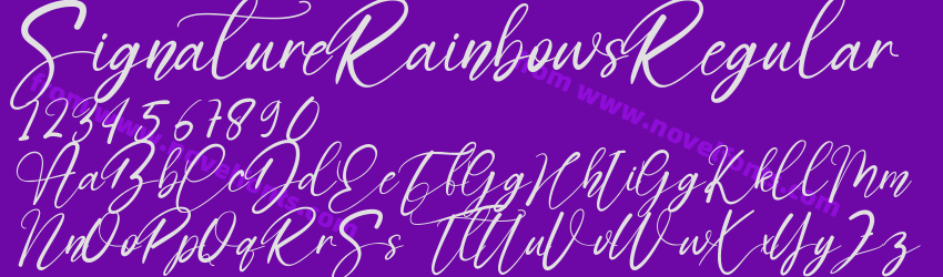 SignatureRainbowsRegularPreview