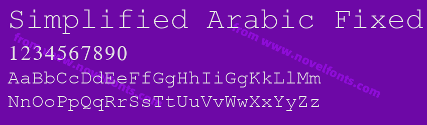 Simplified Arabic FixedPreview