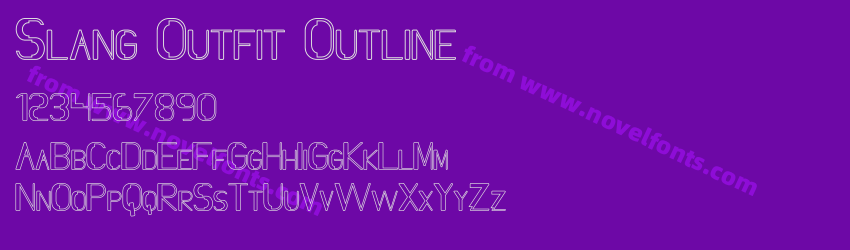 Slang Outfit OutlinePreview