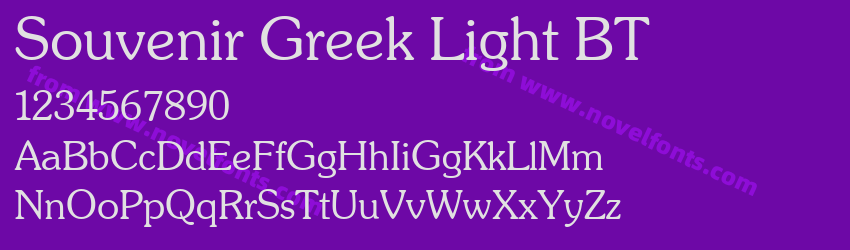 Souvenir Greek Light BTPreview