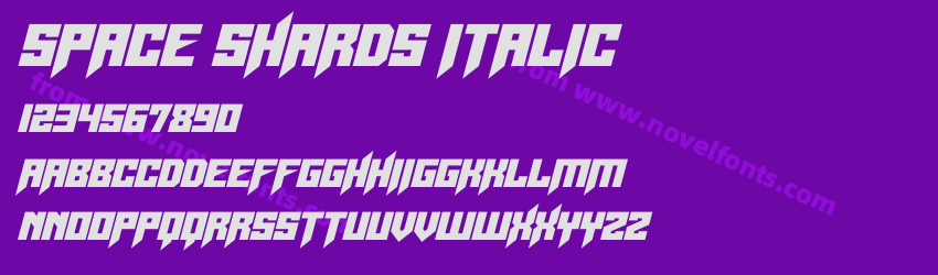 SpaceShardsItalic-nRem1Preview