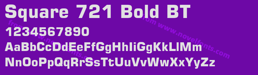 Square 721 Bold BTPreview