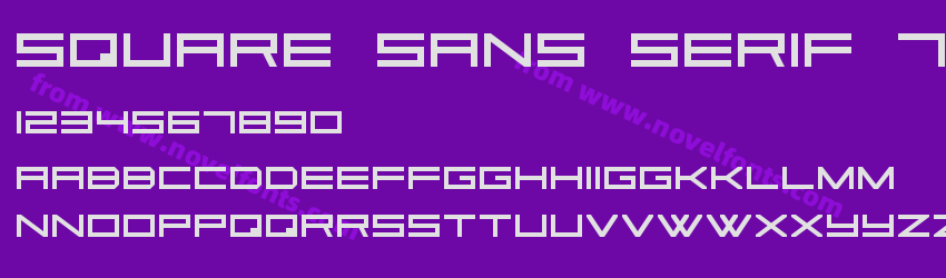 Square Sans Serif 7Preview