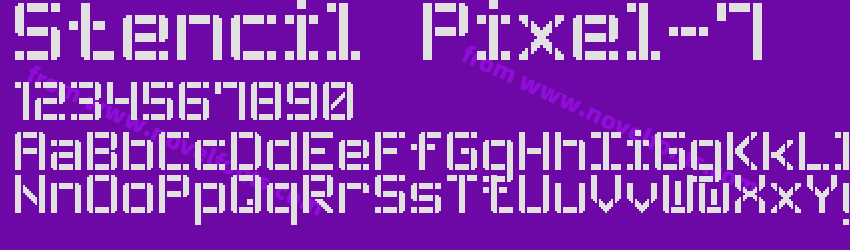 Stencil Pixel-7Preview