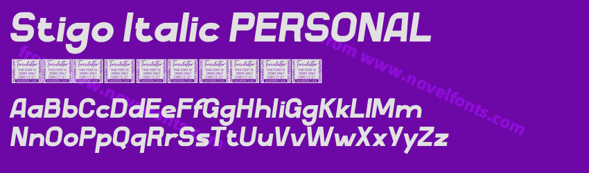 Stigo Italic PERSONALPreview