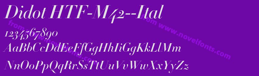 Didot HTF-M42--ItalPreview