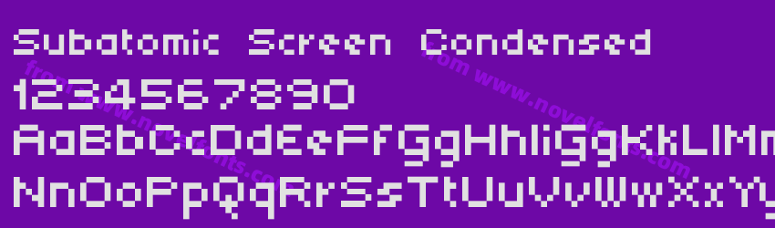 Subatomic Screen CondensedPreview