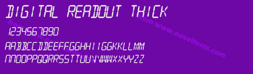 Digital Readout ThickPreview