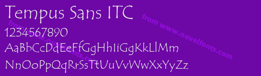 Tempus Sans ITCPreview