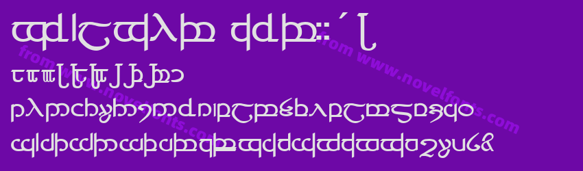 Tengwar ver. # 4Preview