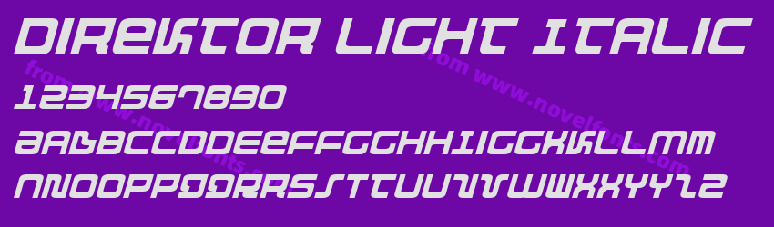 Direktor Light ItalicPreview