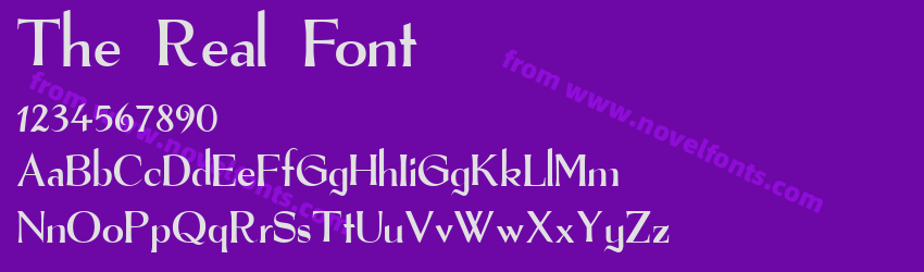 The Real FontPreview