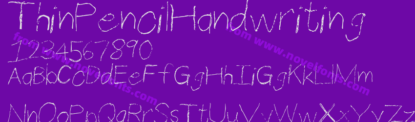 ThinPencilHandwritingPreview