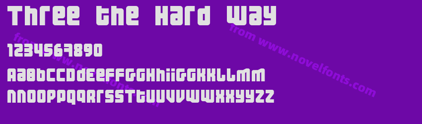 Three the Hard wayPreview