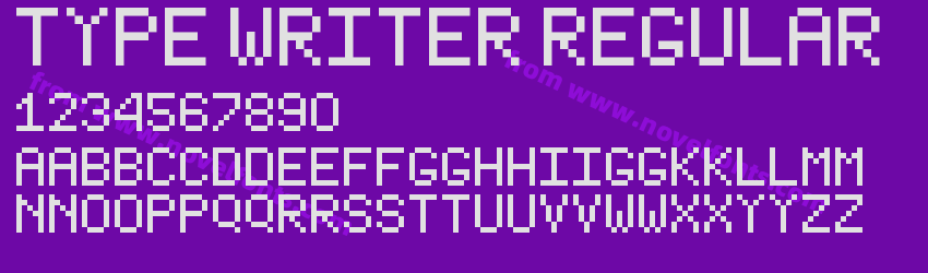 Type Writer RegularPreview