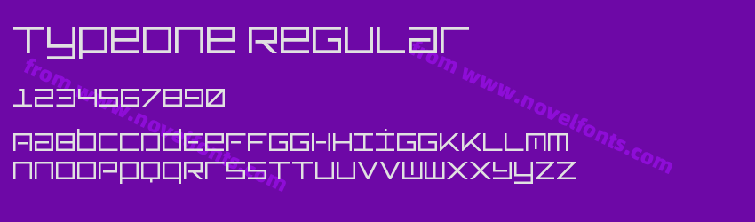 TypeOne RegularPreview