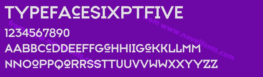 TypefaceSixPtFivePreview