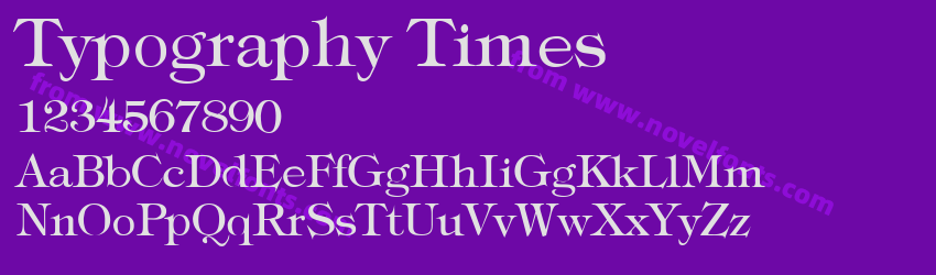 Typography TimesPreview