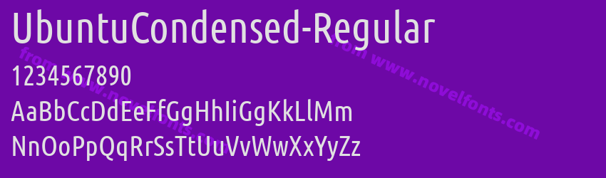 UbuntuCondensed-RegularPreview