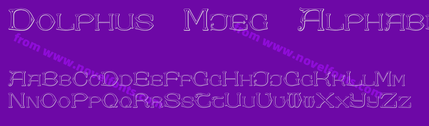 Dolphus-Mieg Alphabet TwoPreview