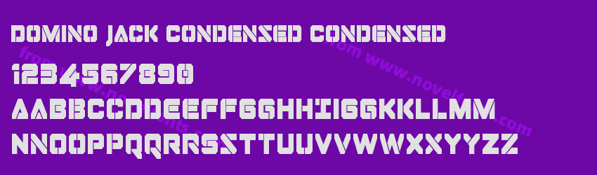 Domino Jack Condensed CondensedPreview