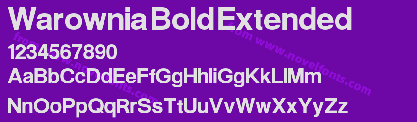 Warownia Bold ExtendedPreview