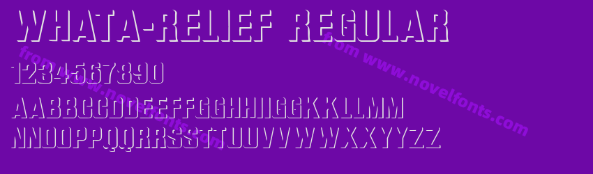 WhatA-Relief RegularPreview