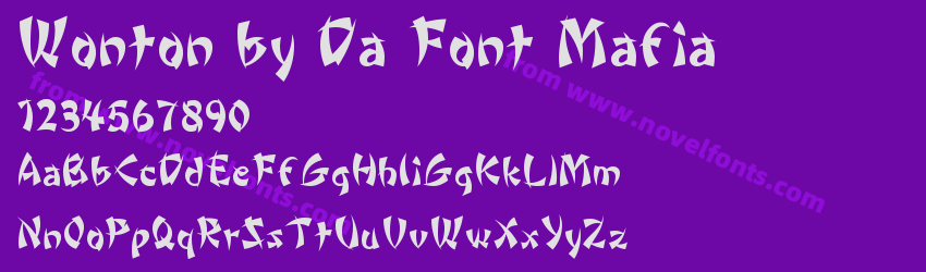 Wonton by Da Font MafiaPreview