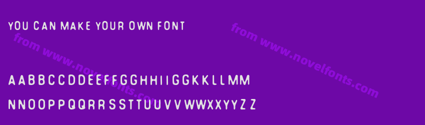 You Can Make Your Own FontPreview