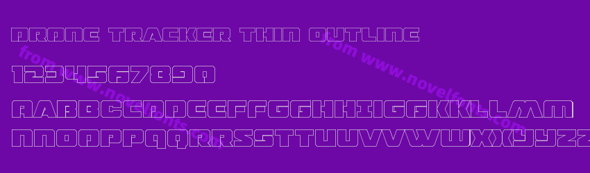 Drone Tracker Thin OutlinePreview