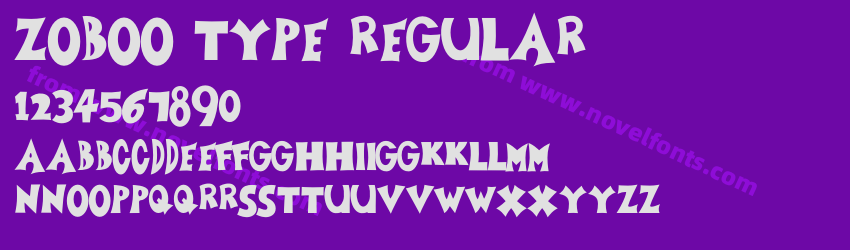 Zoboo Type RegularPreview