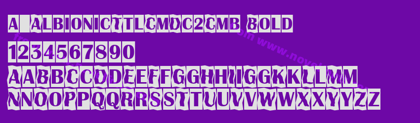 a_AlbionicTtlCmDc2Cmb BoldPreview