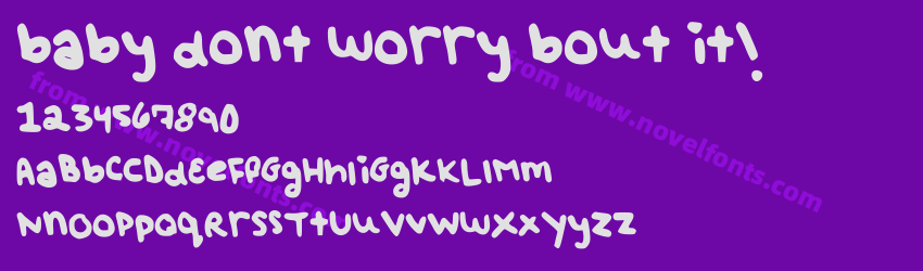 baby dont worry bout it!Preview