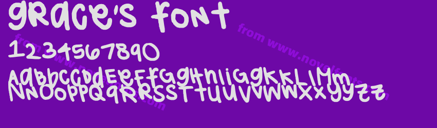 grace's fontPreview