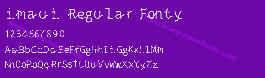 imaui Regular FontyPreview