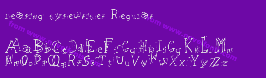 leaping typewriter RegularPreview