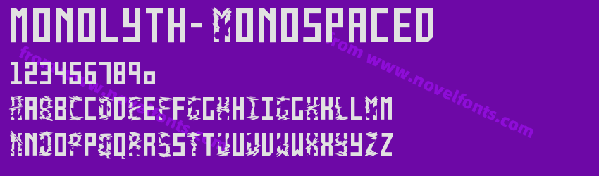 Monolyth-Monospaced_WINPreview