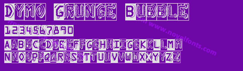 Dymo Grunge BubblePreview