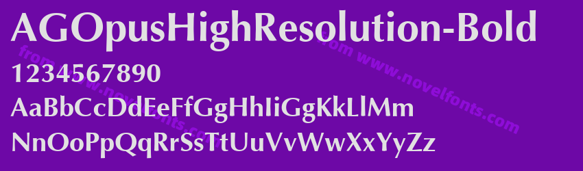 AGOpusHighResolution-BoldPreview