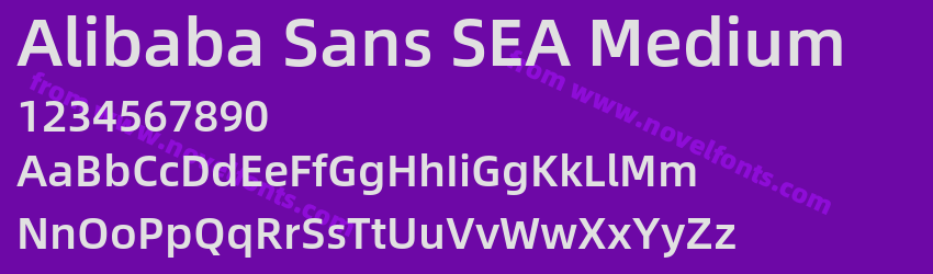 Alibaba Sans SEA MediumPreview